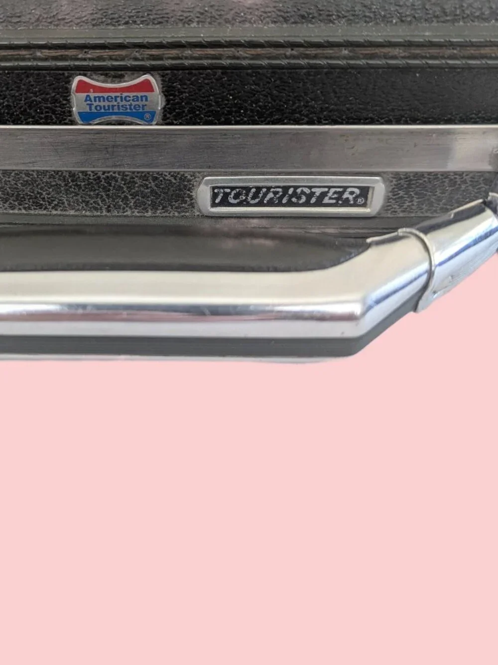 SLIM - Vintage American Tourister Hard-shell locking Briefcase